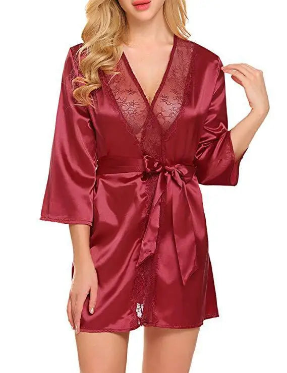 Elegant Lace Sleep Robe
