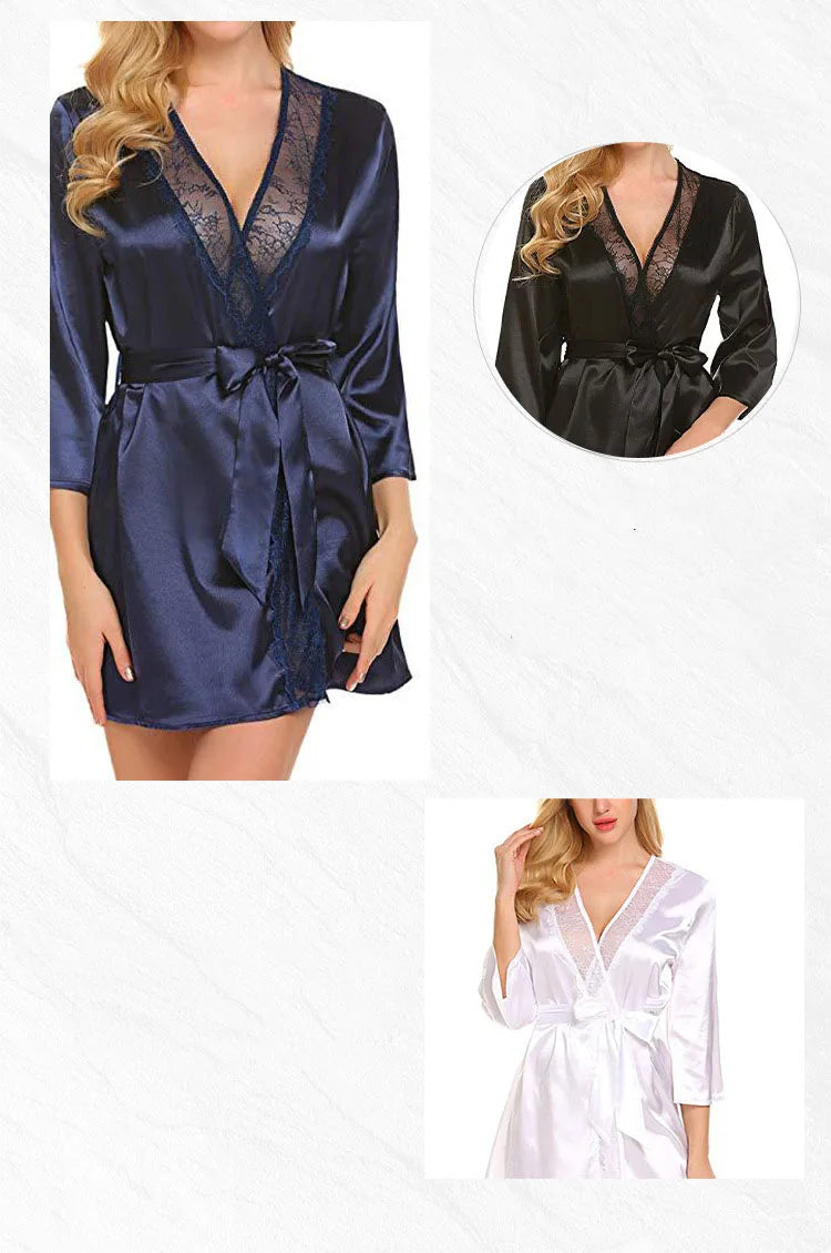 Elegant Lace Sleep Robe