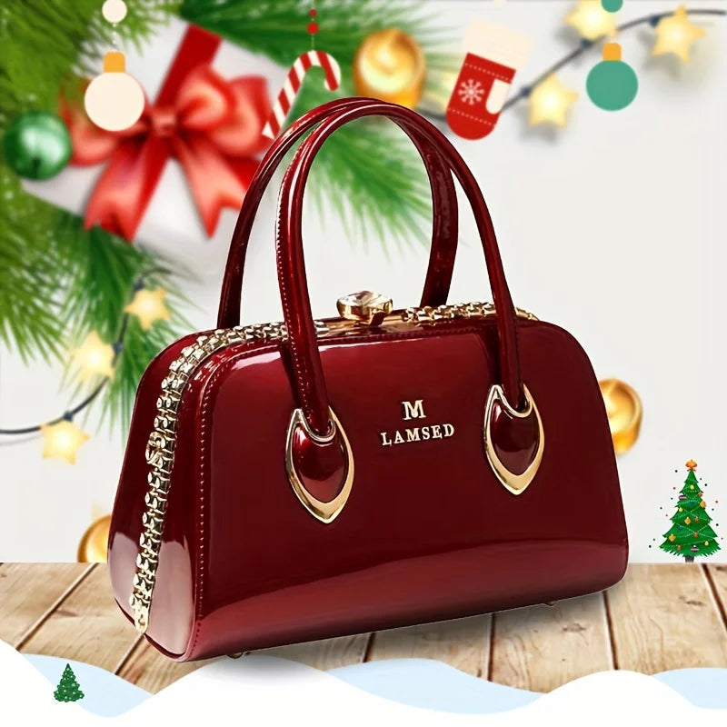 Elegant Leather Handbag – Large Capacity