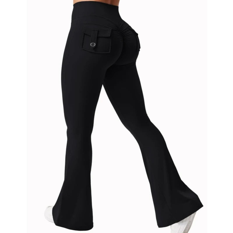 AuraGlide High-Stretch Yoga Flares