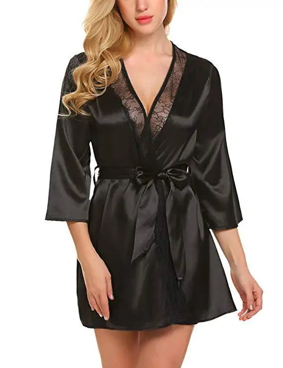 Elegant Lace Sleep Robe