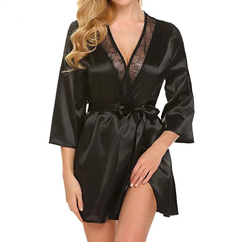 Elegant Lace Sleep Robe