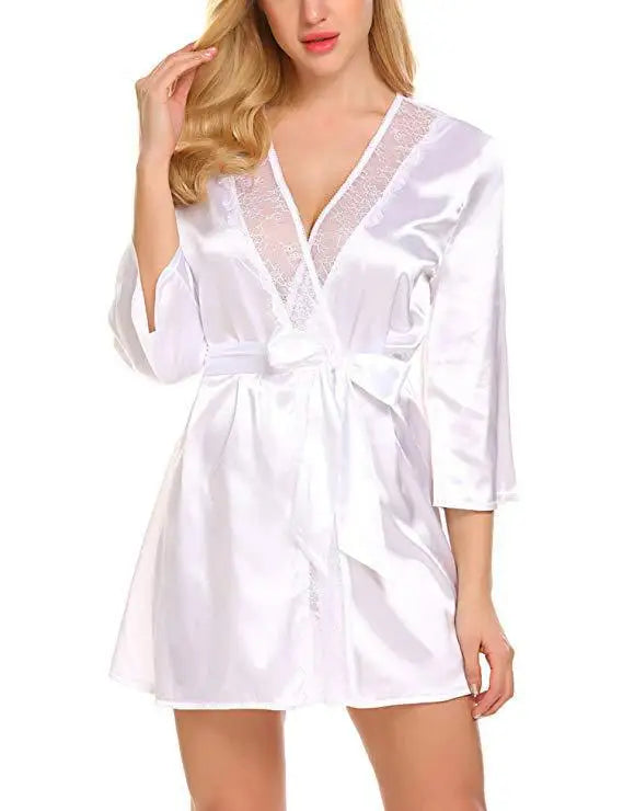 Elegant Lace Sleep Robe