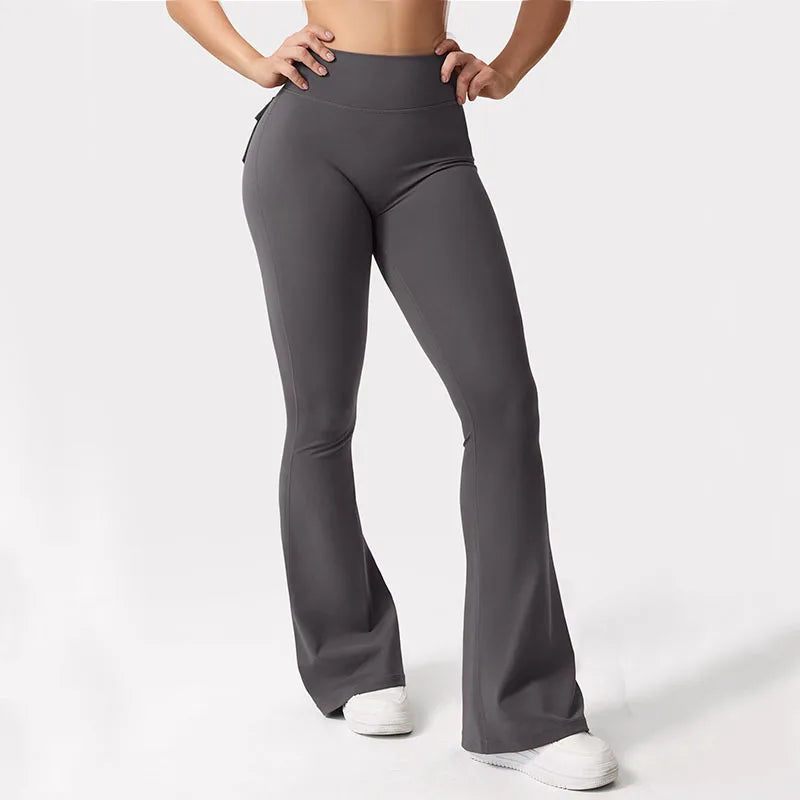 AuraGlide High-Stretch Yoga Flares