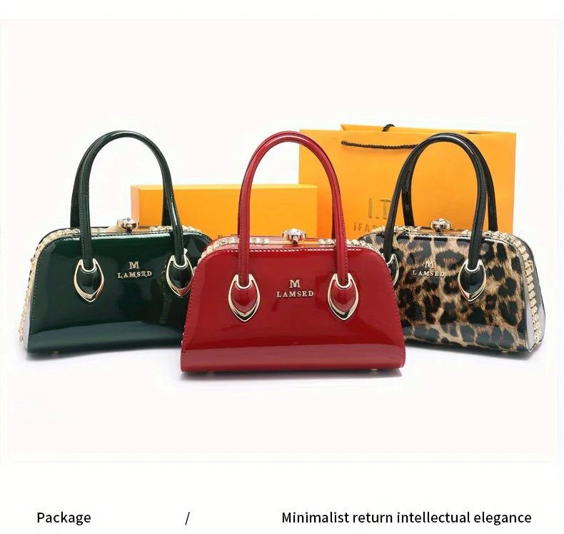 Elegant Leather Handbag – Large Capacity