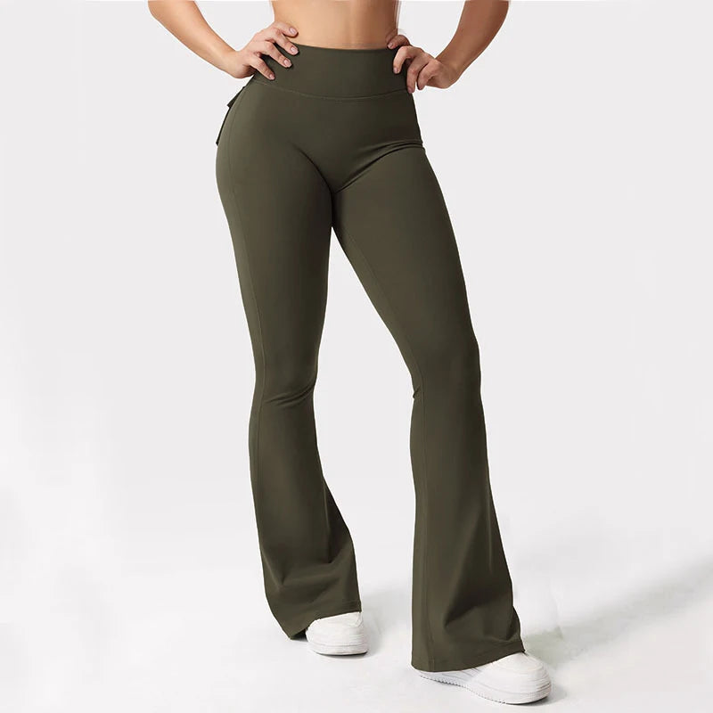 AuraGlide High-Stretch Yoga Flares